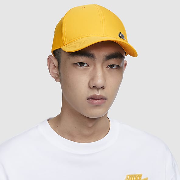 Hats Visors Headbands Yellow. Nike PH